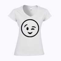 Softstyle™ women's v-neck t-shirt Thumbnail