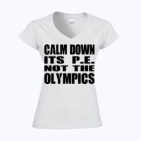 Softstyle™ women's v-neck t-shirt Thumbnail