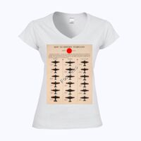 Softstyle™ women's v-neck t-shirt Thumbnail