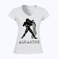 Softstyle™ women's v-neck t-shirt Thumbnail