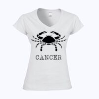 Softstyle™ women's v-neck t-shirt Thumbnail