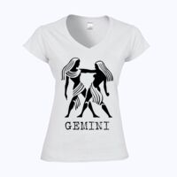 Softstyle™ women's v-neck t-shirt Thumbnail