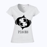 Softstyle™ women's v-neck t-shirt Thumbnail