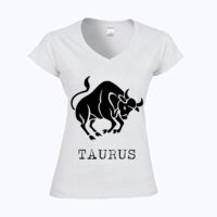 Softstyle™ women's v-neck t-shirt Thumbnail