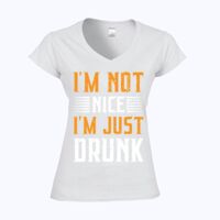 Softstyle™ women's v-neck t-shirt Thumbnail