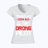 Softstyle™ women's v-neck t-shirt Thumbnail