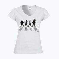 Softstyle™ women's v-neck t-shirt Thumbnail
