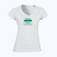 Softstyle™ women's v-neck t-shirt Thumbnail