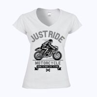 Softstyle™ women's v-neck t-shirt Thumbnail