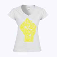 Softstyle™ women's v-neck t-shirt Thumbnail