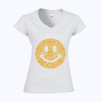 Softstyle™ women's v-neck t-shirt Thumbnail