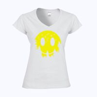 Softstyle™ women's v-neck t-shirt Thumbnail
