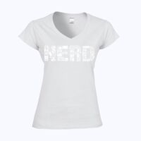Softstyle™ women's v-neck t-shirt Thumbnail