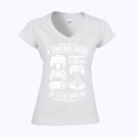 Softstyle™ women's v-neck t-shirt Thumbnail