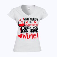Softstyle™ women's v-neck t-shirt Thumbnail