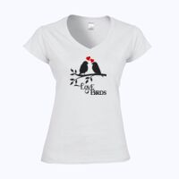 Softstyle™ women's v-neck t-shirt Thumbnail