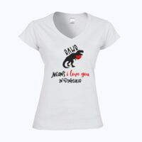 Softstyle™ women's v-neck t-shirt Thumbnail