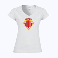 Softstyle™ women's v-neck t-shirt Thumbnail