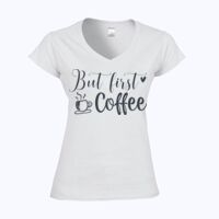 Softstyle™ women's v-neck t-shirt Thumbnail