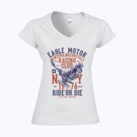 Softstyle™ women's v-neck t-shirt Thumbnail