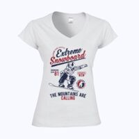 Softstyle™ women's v-neck t-shirt Thumbnail