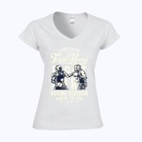 Softstyle™ women's v-neck t-shirt Thumbnail