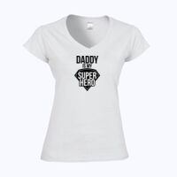 Softstyle™ women's v-neck t-shirt Thumbnail