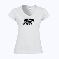 Softstyle™ women's v-neck t-shirt Thumbnail