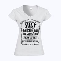 Softstyle™ women's v-neck t-shirt Thumbnail
