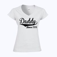 Softstyle™ women's v-neck t-shirt Thumbnail