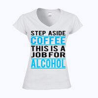 Softstyle™ women's v-neck t-shirt Thumbnail