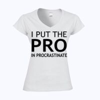 Softstyle™ women's v-neck t-shirt Thumbnail
