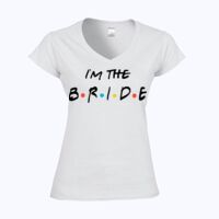 Softstyle™ women's v-neck t-shirt Thumbnail