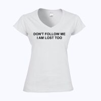 Softstyle™ women's v-neck t-shirt Thumbnail