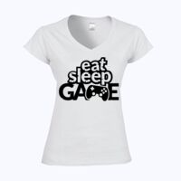 Softstyle™ women's v-neck t-shirt Thumbnail