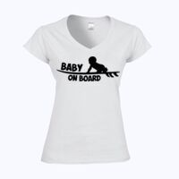 Softstyle™ women's v-neck t-shirt Thumbnail