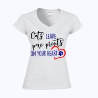 Softstyle™ women's v-neck t-shirt Thumbnail
