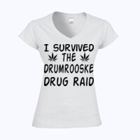 Softstyle™ women's v-neck t-shirt Thumbnail