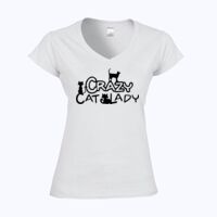 Softstyle™ women's v-neck t-shirt Thumbnail
