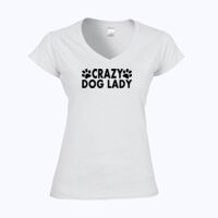 Softstyle™ women's v-neck t-shirt Thumbnail