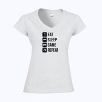 Softstyle™ women's v-neck t-shirt Thumbnail