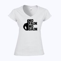 Softstyle™ women's v-neck t-shirt Thumbnail