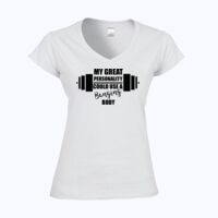 Softstyle™ women's v-neck t-shirt Thumbnail