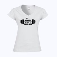 Softstyle™ women's v-neck t-shirt Thumbnail