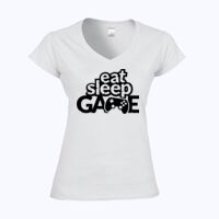 Softstyle™ women's v-neck t-shirt Thumbnail