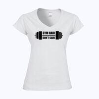Softstyle™ women's v-neck t-shirt Thumbnail