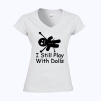 Softstyle™ women's v-neck t-shirt Thumbnail