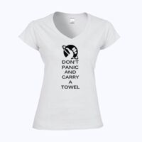 Softstyle™ women's v-neck t-shirt Thumbnail