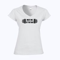 Softstyle™ women's v-neck t-shirt Thumbnail