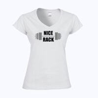 Softstyle™ women's v-neck t-shirt Thumbnail
